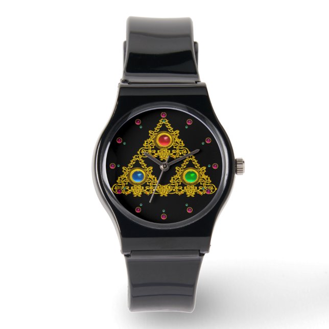 MONTRE TALISMANE ELFIQUE MAGIQUE /TRIANGLE D'OR AVEC PIER (Recto)
