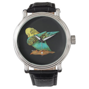 Montre Tamponner de perruche de perruche