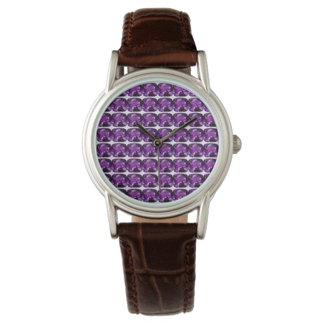 Montre Tanzanite Gemstone Purple (devant)