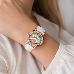 Montre Tapisserie Cerulean Bloom