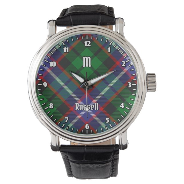 Montre Tartan du clan Russell (devant)