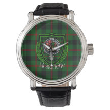 Tartan et blason du clan écossais Moncrieffe