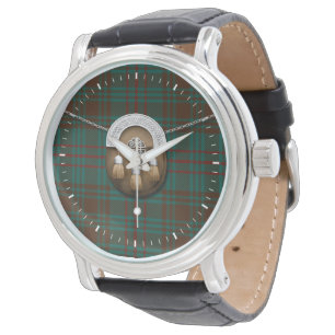 Montre Tartan et escarcelle irlandais de Dublin du comté