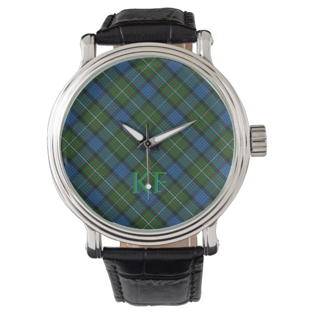 Montre Tartan officiel Fergusson avec monogramme / nom (devant)