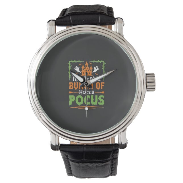 Montre Tas de tours de magie Halloween (devant)