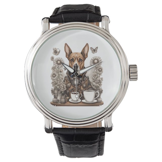 Montre tasse à café et à chien (devant)