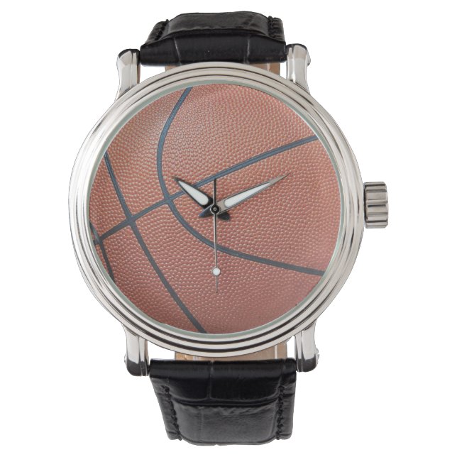 Montre Team Spirit_Basketball texture look_Hoops Lovers (devant)