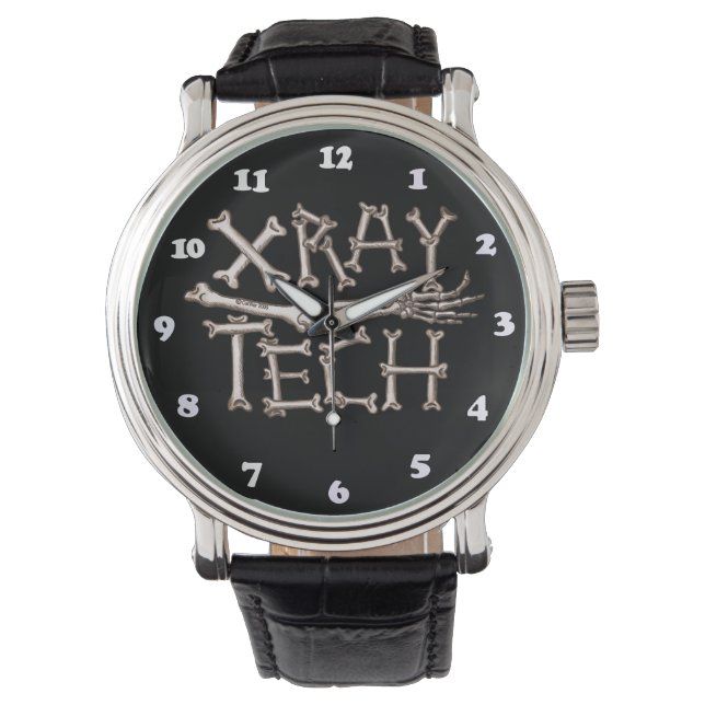 Montre Technicien en radiographie  (devant)