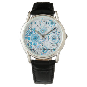 Montre Technologie moteur Abstrait cool