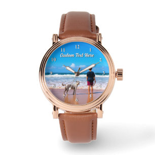 Montre Téléchargez la photo de votre animal Regardez le n