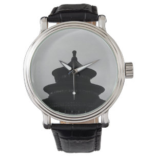 Montre Temple Pekin de la Chine vintage du ciel