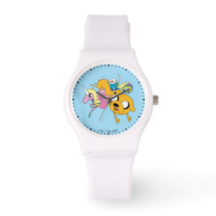 Montre Temps d'aventure Lady, Bubblegum, Finn & Jake