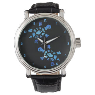 Montre Temps de la tortue bleue