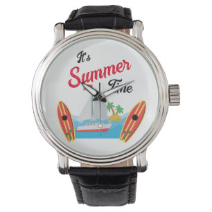 Montre Temps de voyage d'été Vagues de plage Vacances Océ