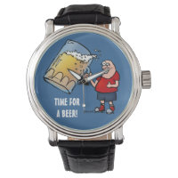 Temps Pour Une Beer Funny Watch