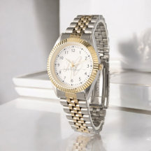 Tendance Beige élégant Monogramme initial et nom