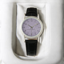 Tendance violet élégant Monogramme initial et nom