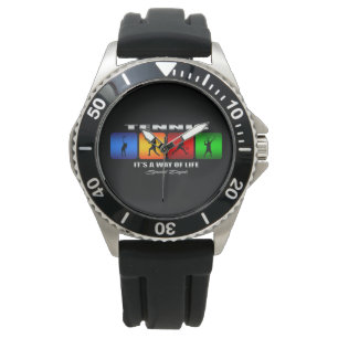 Montre Tennis cool C'Est Un Mode De Vie (Homme)