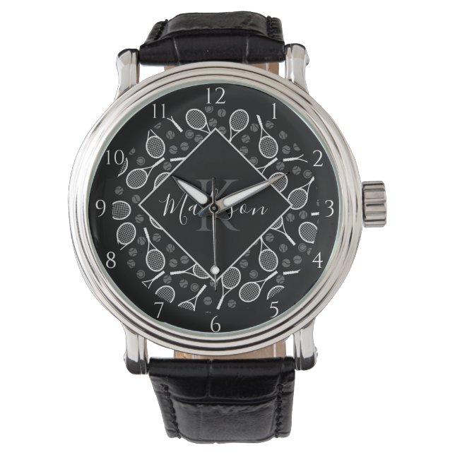 Montre Tennis Design Player Coach Ajouter un nom personna (devant)