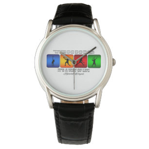 Montre Tennis frais c'est un mode de vie (le mâle)
