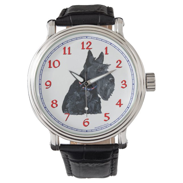 Montre Terrier Écossais (devant)