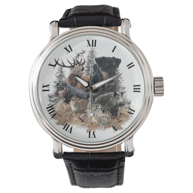 Montre Tervueren allemand de chasse (Jagdterrier)     (devant)