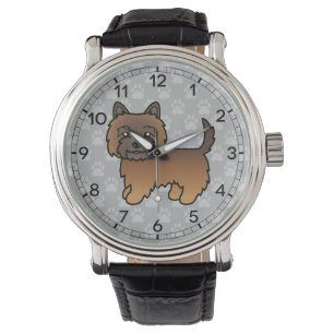 Montre Tervueren rouge Cartoon Chien Cairn Terrier