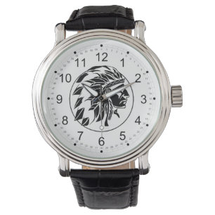 Montre Tête de chef indien