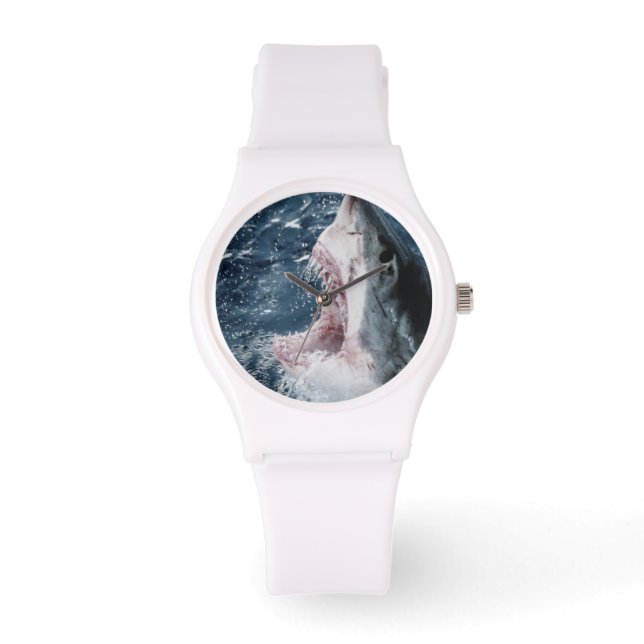 Montre Tête de grand requin blanc (Recto)