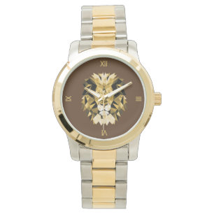 Montre Tête de lion avec des chiffres
