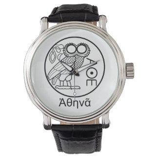 Montre Tétradrachme de hibou d’Athéna (police grecque)