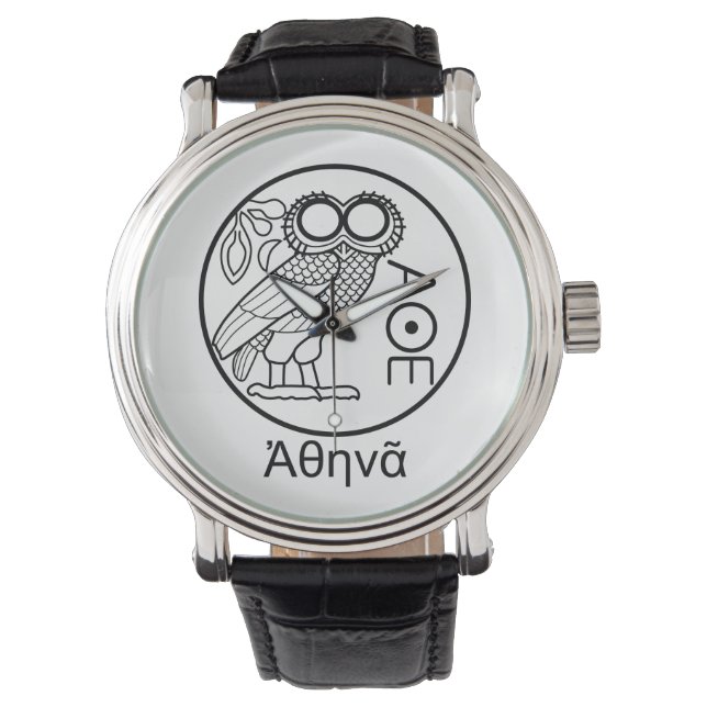 Montre Tétradrachme de hibou d’Athéna (police grecque) (devant)