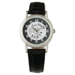 Montre Texte de la spirale de flute