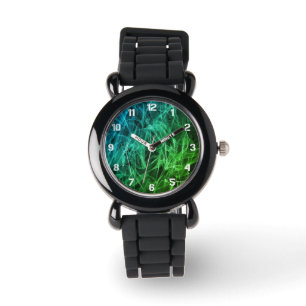 Montre Texture de volute de fumée élégante