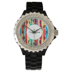 Montre Texture des aquarelles