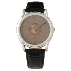 Montre Texture en cuir