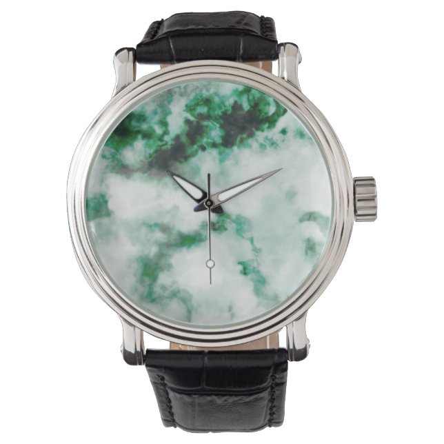 Montre Texture en quartz marbré (devant)