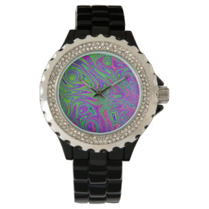 Montre textures psychodeliques