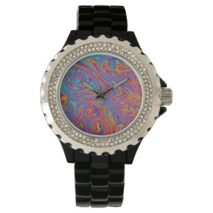 Montre textures psychodeliques