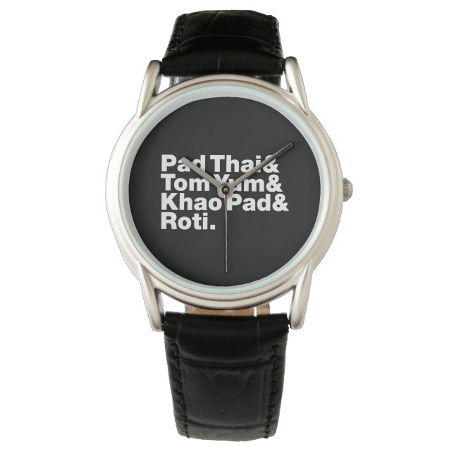 Montre Thai Street Food (devant)