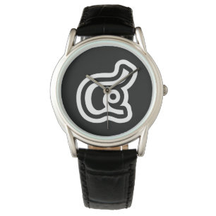 Montre Thaïlande Numéro 4 / Quatre / ๔ (Voir/Si) Script t