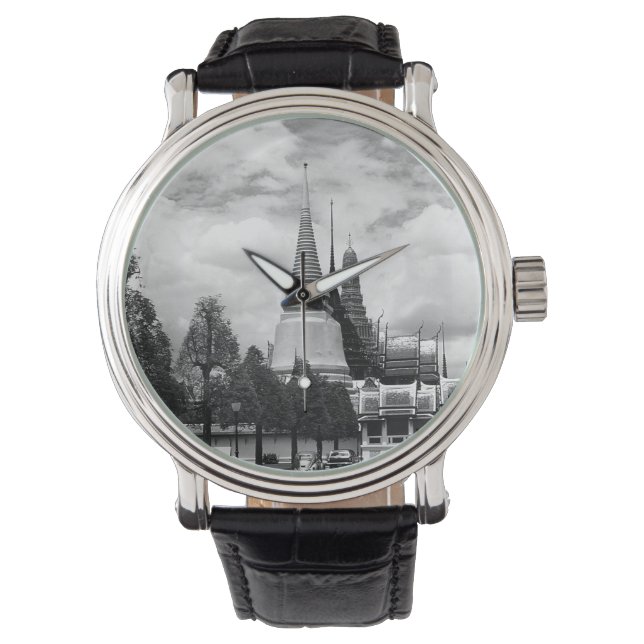 Montre Thaïlande vintage Bangkok Chapelle Palais Royal (devant)