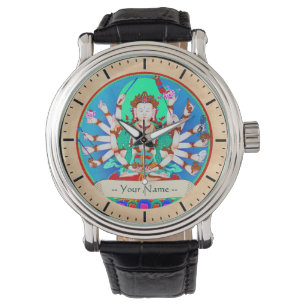 Montre thangka dieu tatouage cool oriental tibétain
