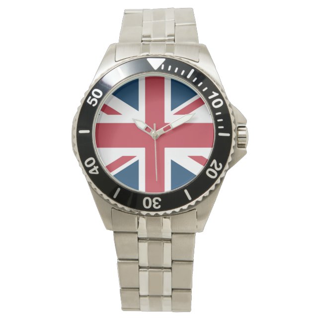 Montre The Union Jack British Flag (devant)