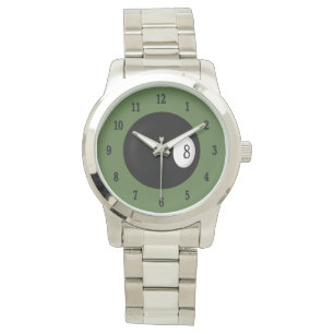 Montre Thème Huit Ball Billiard