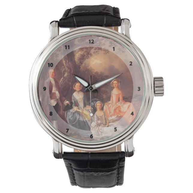 Montre Thomas Gainsborough-M&Mme John Gravenor & famille (devant)