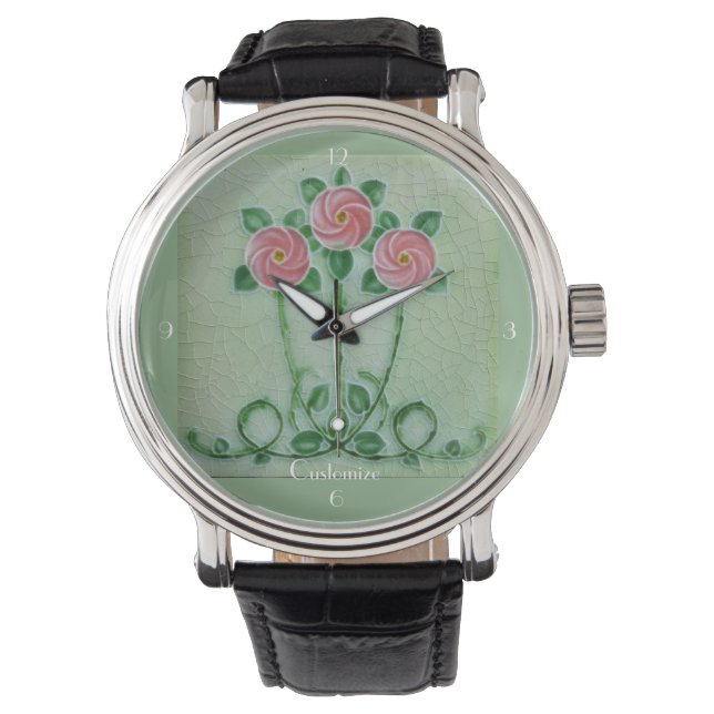 Montre Three Pink Roses Thunder_cove (devant)