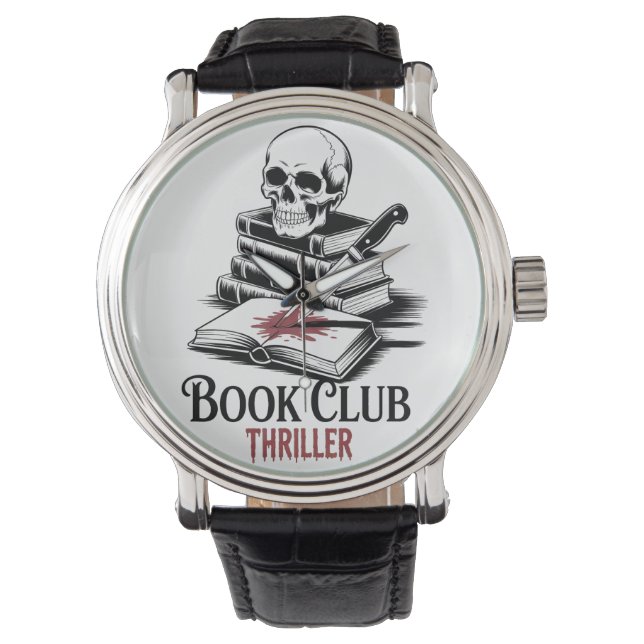 Montre Thriller Club de Lecture (devant)
