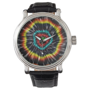 Montre Tie Dye Opale Noire,