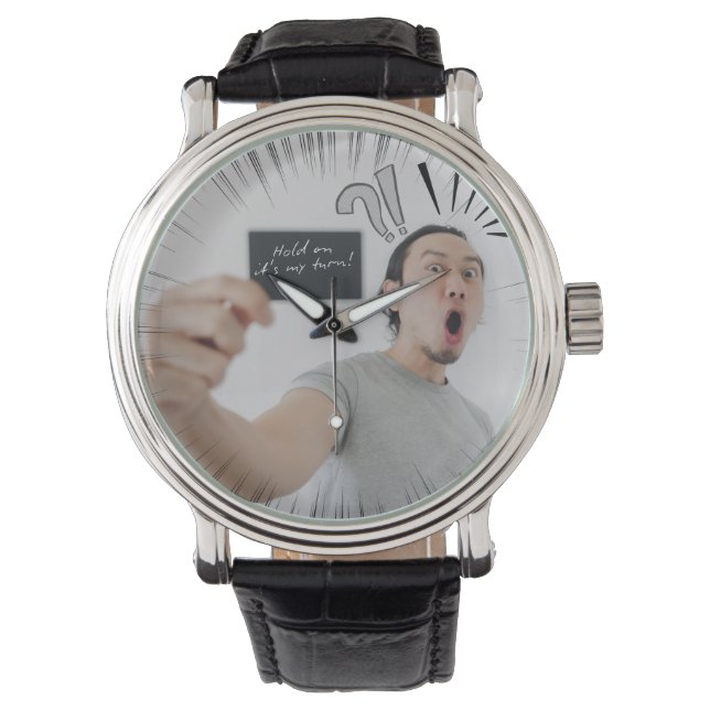 Montre Tiens bon, c'est mon tour ! – Conception d'express (devant)